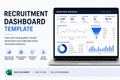 Standard Recruitment Tracker & Metrics Dashboard Template