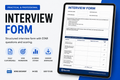 Interview form