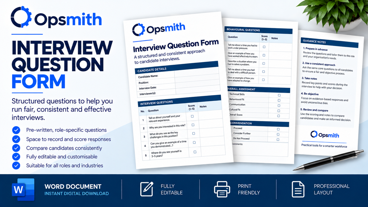 Interview form